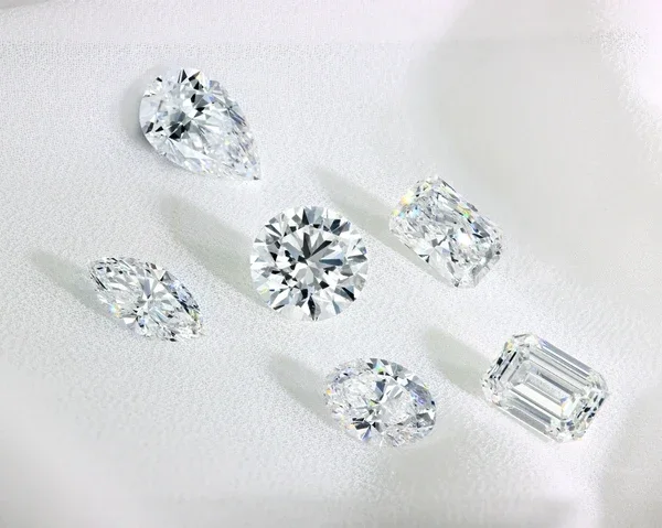 Different types of diamonds.